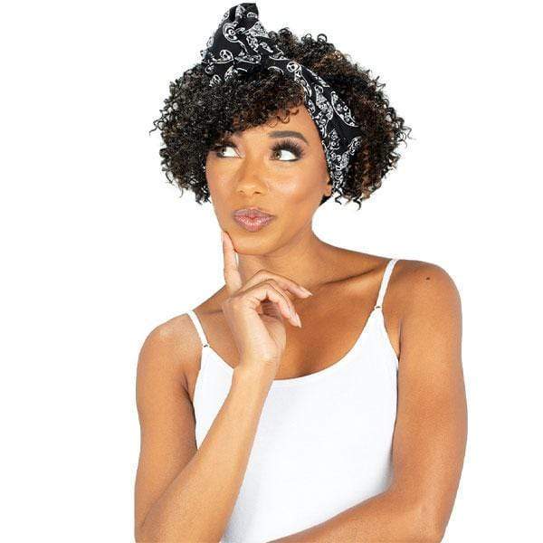 Zury Sis Synthetic Hair Scarf Wig - SF H ORY - Clearance - Image 3