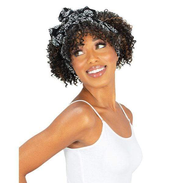 Zury Sis Synthetic Hair Scarf Wig - SF H ORY - Clearance - Image 4