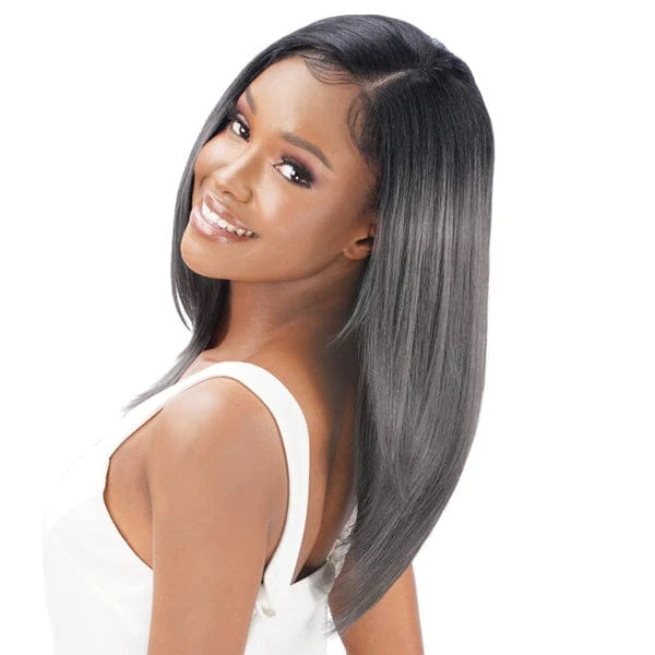 Zury Sis Synthetic Thin Lace Edge Glueless HD Lace Part Wig - AYLIN - Image 2