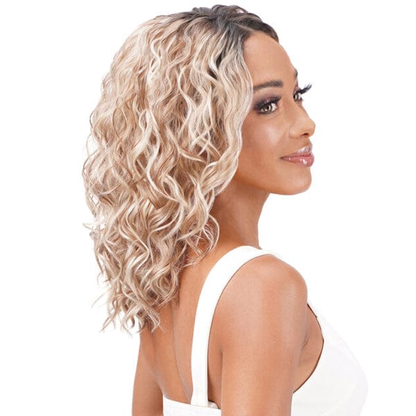 Zury Sis Synthetic Thin Lace Edge Glueless HD Lace Part Wig - CALLIE - Image 2