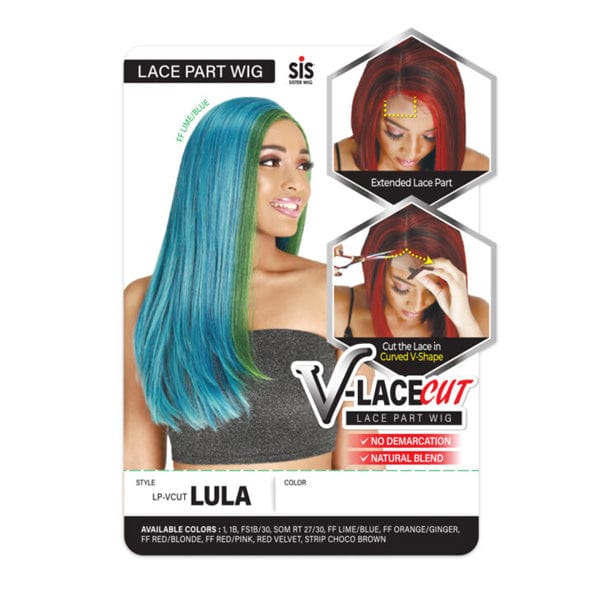 Zury Sis V-Lace Cut Synthetic Hair Lace Part Wig - LP VCUT LULA - Image 4