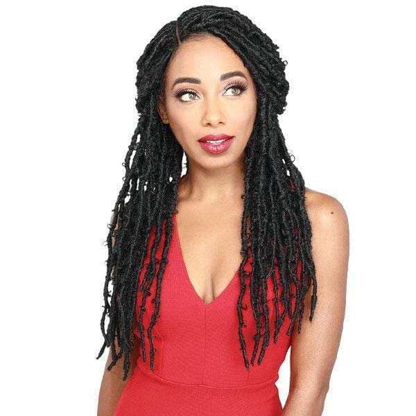 Zury Sis Synthetic Hair Braid Lace Front Wig - DIVA LACE BUTTERFLY LOC - Unbeatable - Image 2
