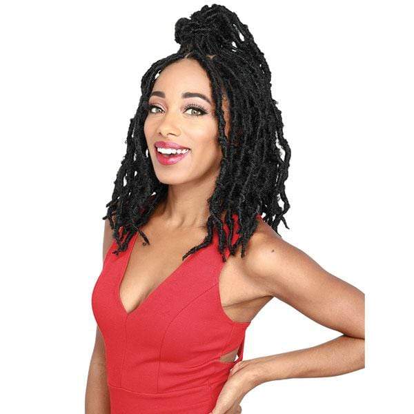 Zury Sis Synthetic Hair Braid Lace Front Wig - DIVA LACE BUTTERFLY LOC SHORT - Image 2